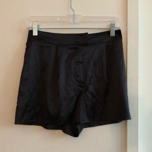 La perla black label silk shorts- size S